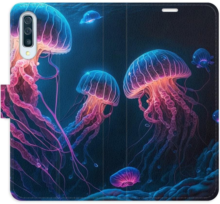 iSaprio flip puzdro Jellyfish na Samsung Galaxy A50