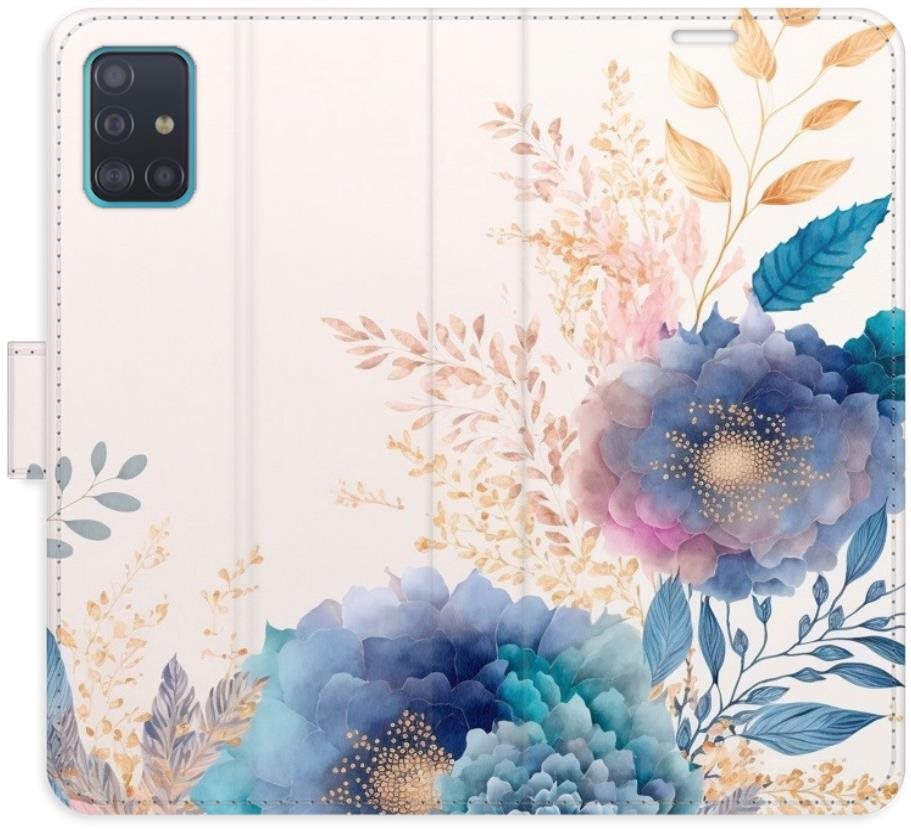 iSaprio flip puzdro Ornamental Flowers 03 na Samsung Galaxy A51