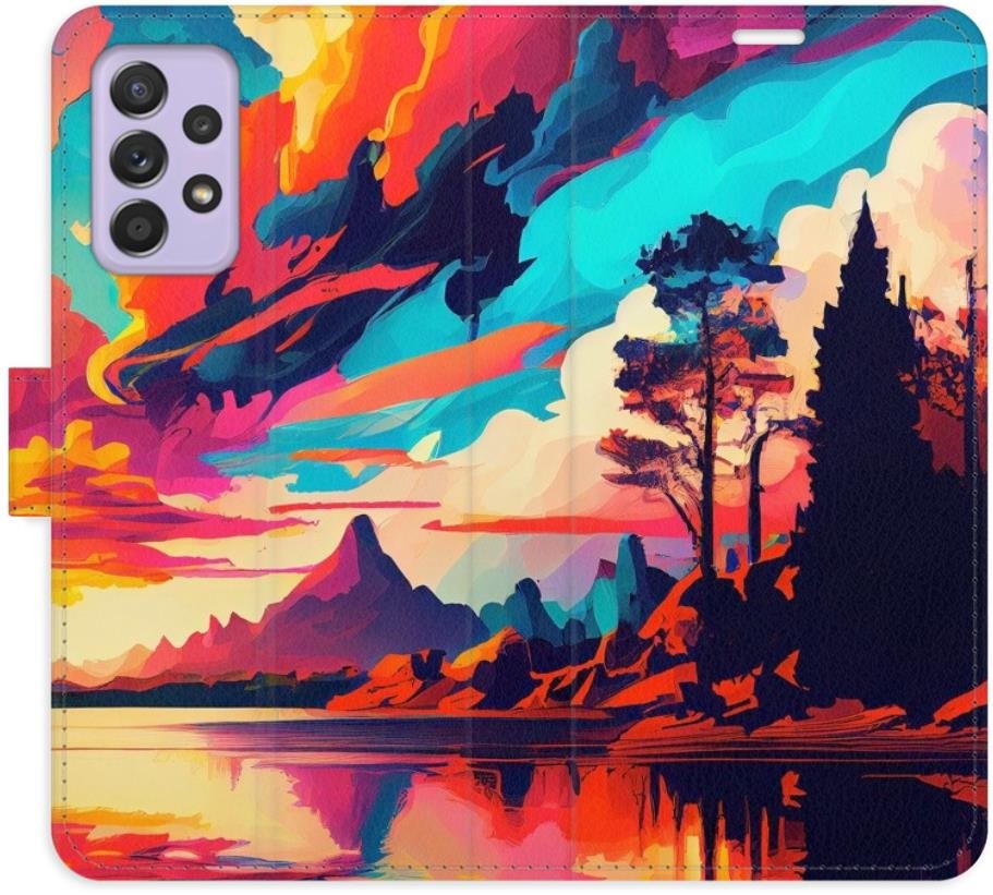 iSaprio flip puzdro Colorful Mountains 02 pre Samsung Galaxy A52/A52 5G/A52s