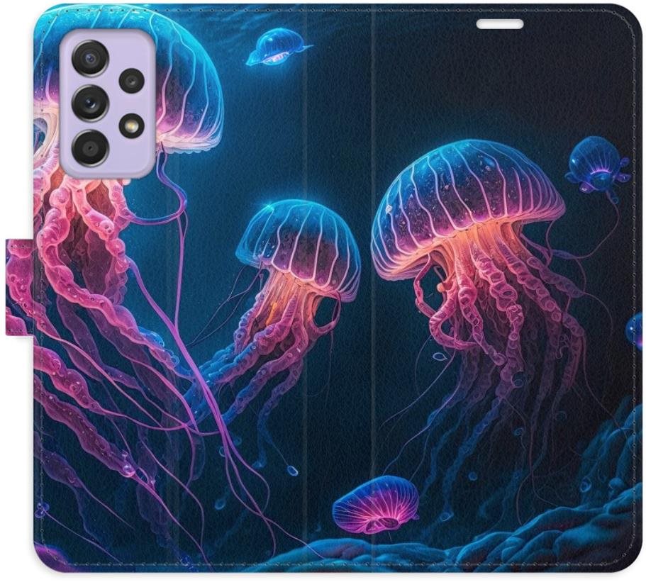iSaprio flip puzdro Jellyfish pre Samsung Galaxy A52/A52 5G/A52s