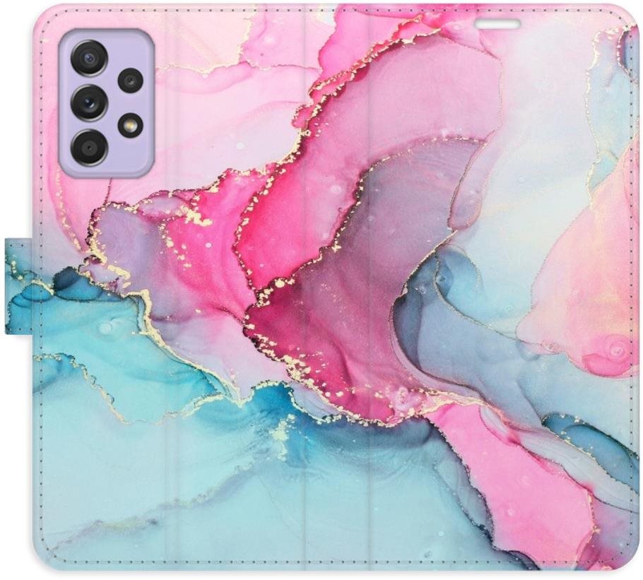 iSaprio flip puzdro PinkBlue Marble na Samsung Galaxy A52/A52 5G/A52s