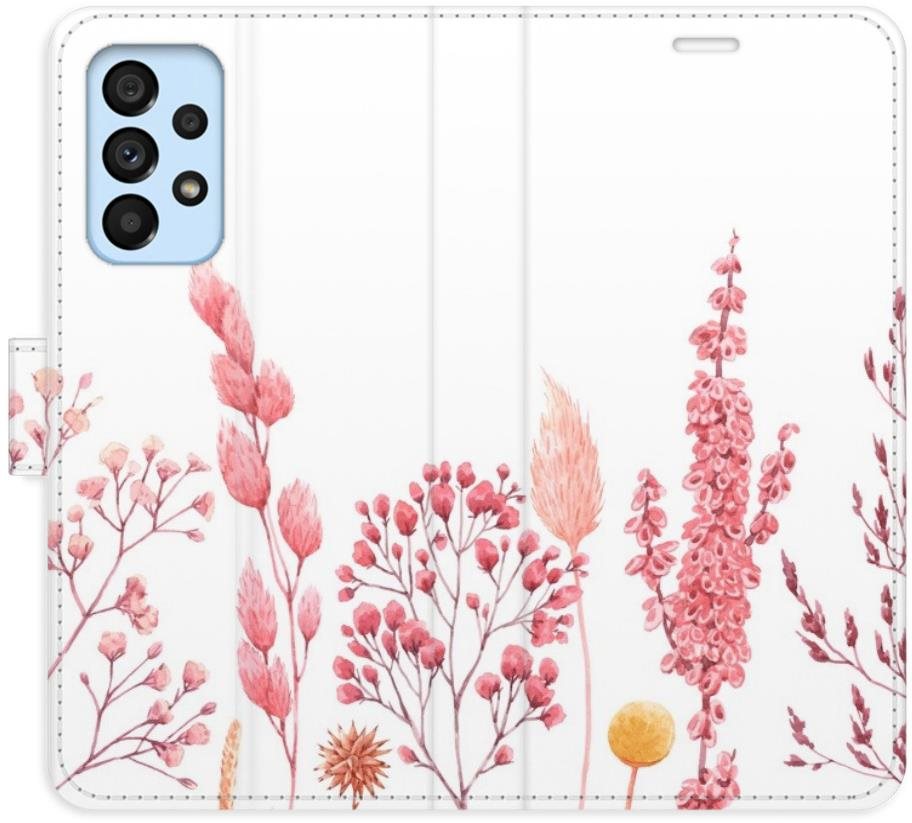 iSaprio flip puzdro Pink Flowers 03 na Samsung Galaxy A53 5G