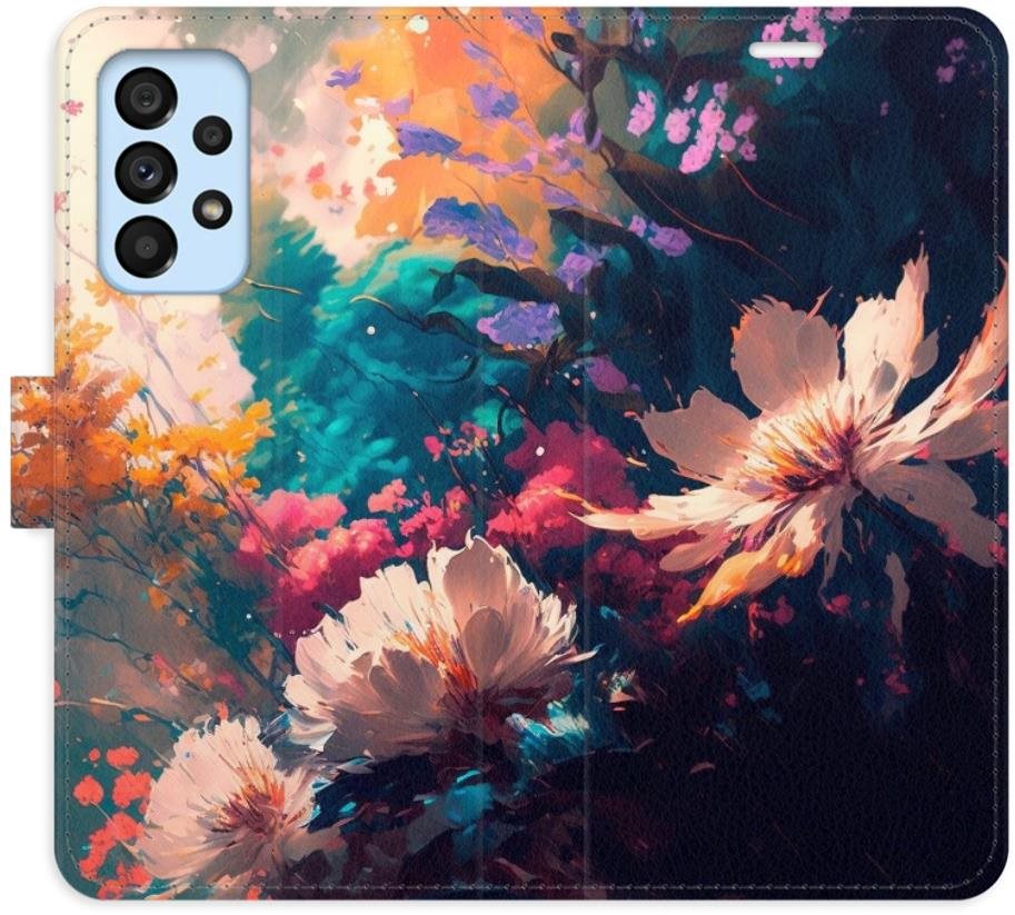 iSaprio flip puzdro Spring Flowers pre Samsung Galaxy A53 5G