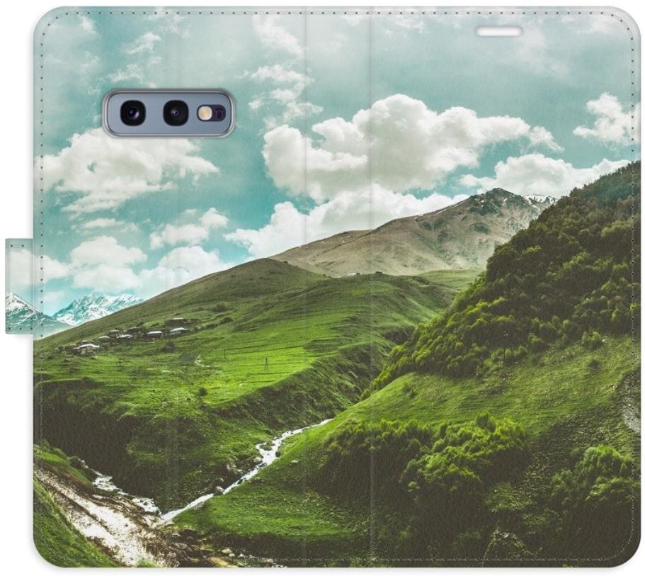 iSaprio flip puzdro Mountain Valley na Samsung Galaxy S10e