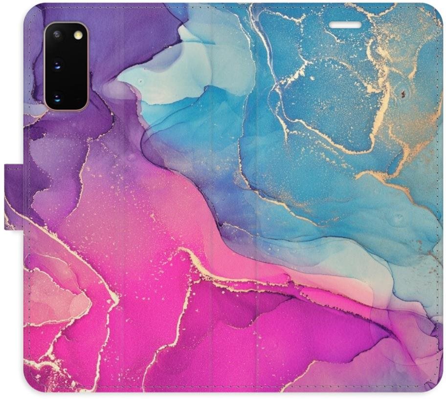 iSaprio flip puzdro Colour Marble 02 pre Samsung Galaxy S20