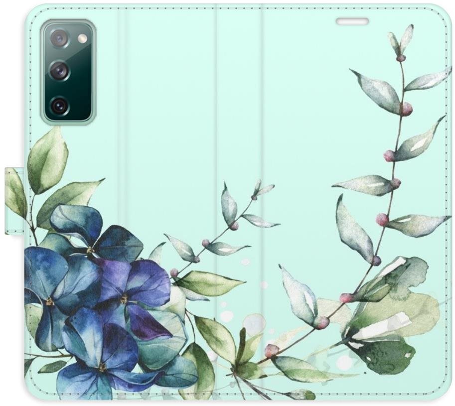 iSaprio flip puzdro Blue Flowers na Samsung Galaxy S20 FE