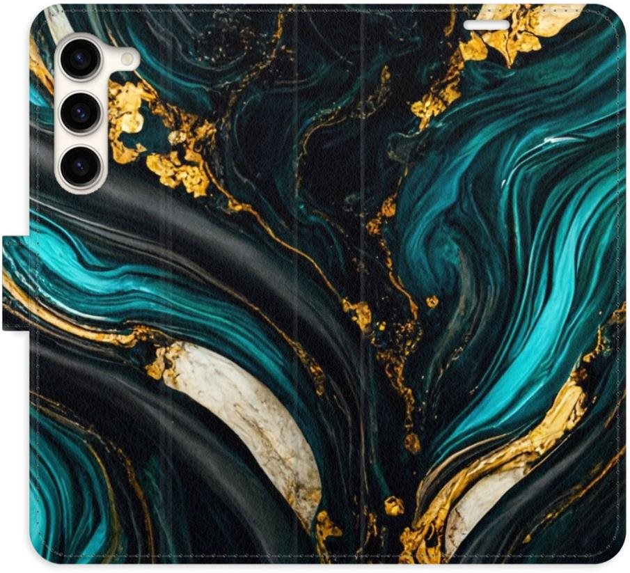 iSaprio flip puzdro Dark Paint pre Samsung Galaxy S23+ 5G