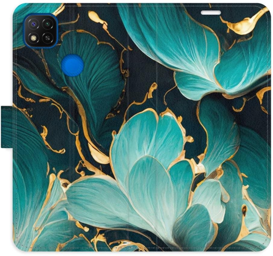 iSaprio flip puzdro Blue Flowers 02 na Xiaomi Redmi 9C