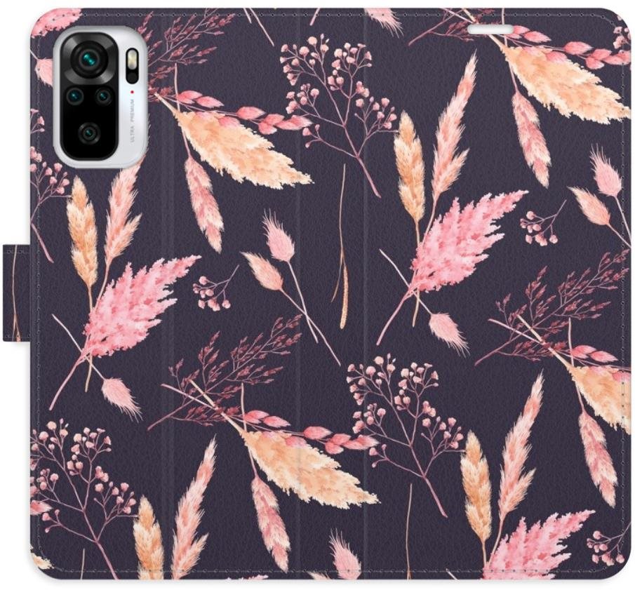 iSaprio flip puzdro Ornamental Flowers 02 pre Xiaomi Redmi Note 10/Note 10S