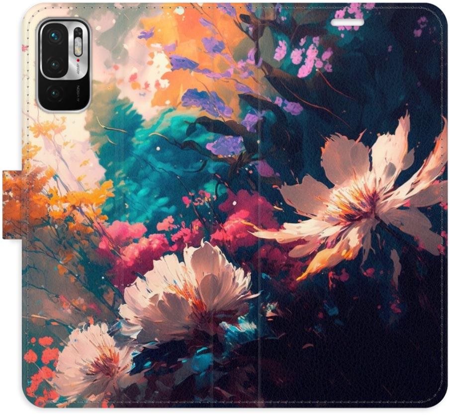 iSaprio flip puzdro Spring Flowers pre Xiaomi Redmi Note 10 5G