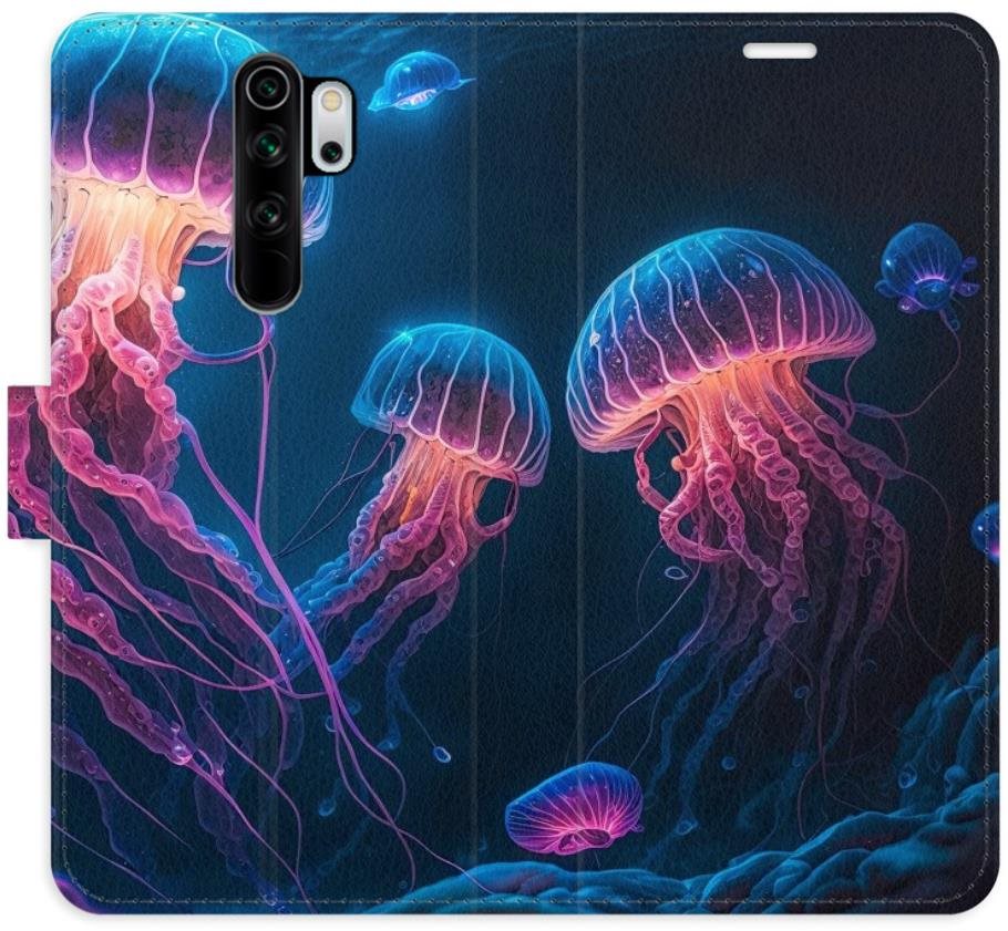 iSaprio flip puzdro Jellyfish pre Xiaomi Redmi Note 8 Pro