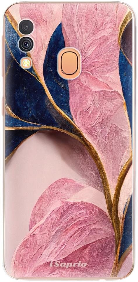 iSaprio Pink Blue Leaves pre Samsung Galaxy A40