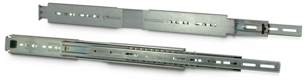 Inter-Tech 18" × 10 mm teleskopické pre rack skrine – 350 – 450 mm