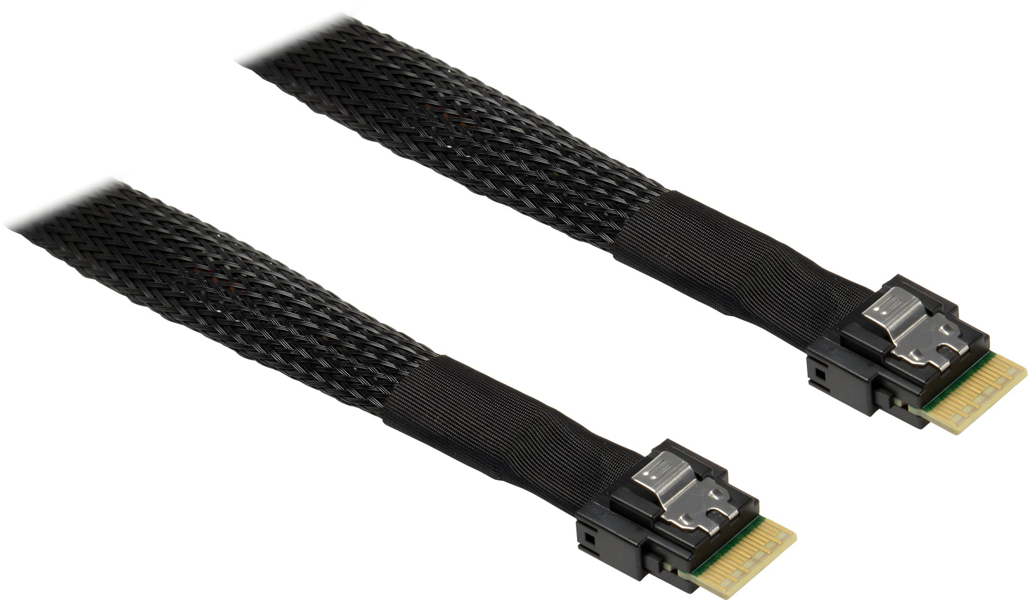 Intertech (SFF-8654 4i) Slim SAS na (SFF-8654 4i) Slim SAS, 0,7 m