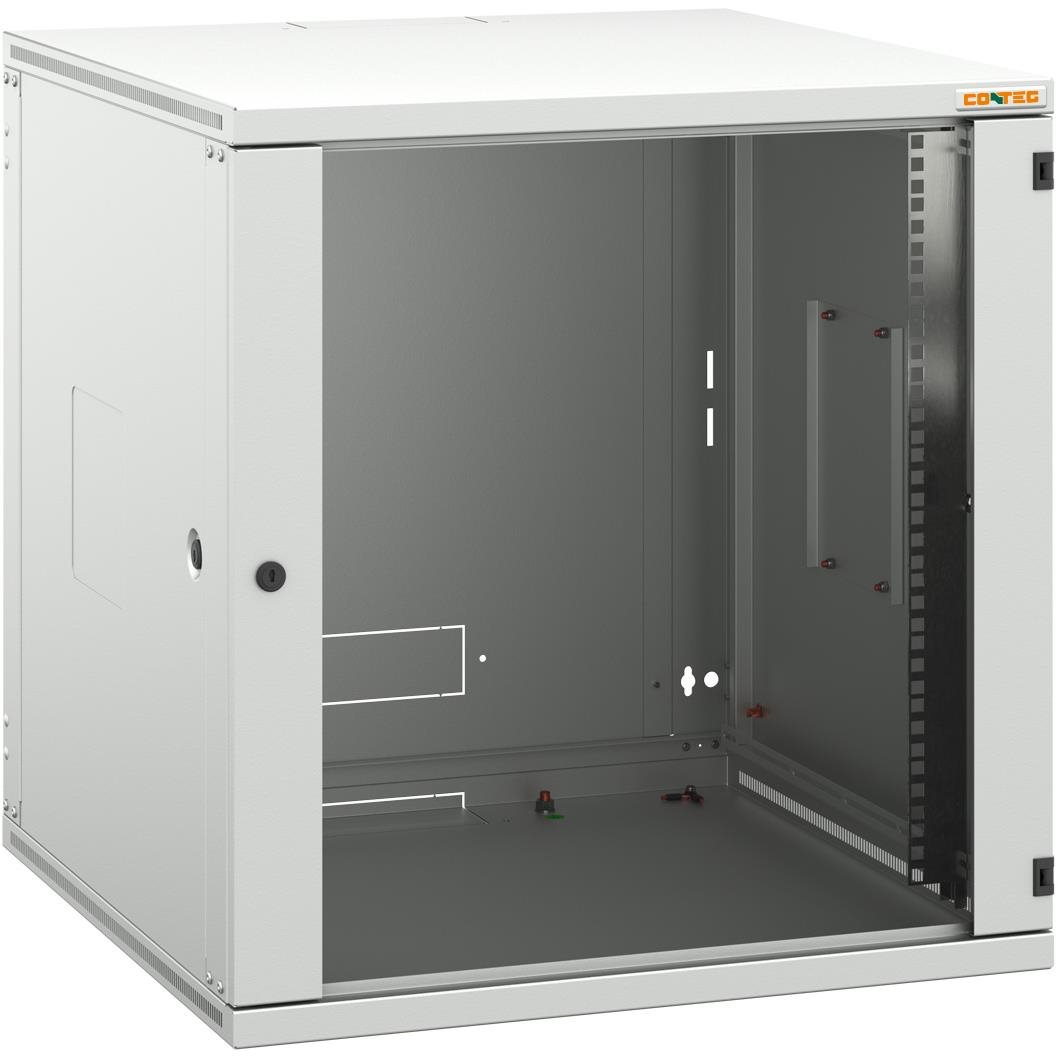 Conteg RUN-12-60/50 – 19" nástenný rozvádzač 12U, 600 × 500 mm sivý