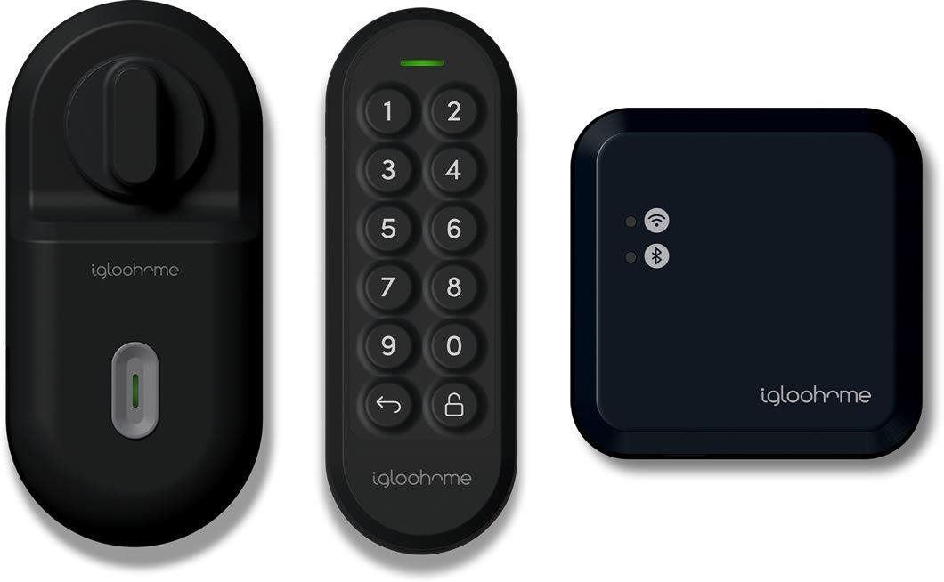 Igloohome Retrofit Lock + Keypad + WiFi Bridge ( Bundle)