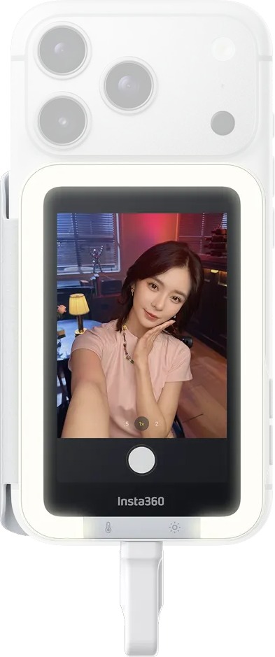 Insta360 Snap Selfie Screen with Light