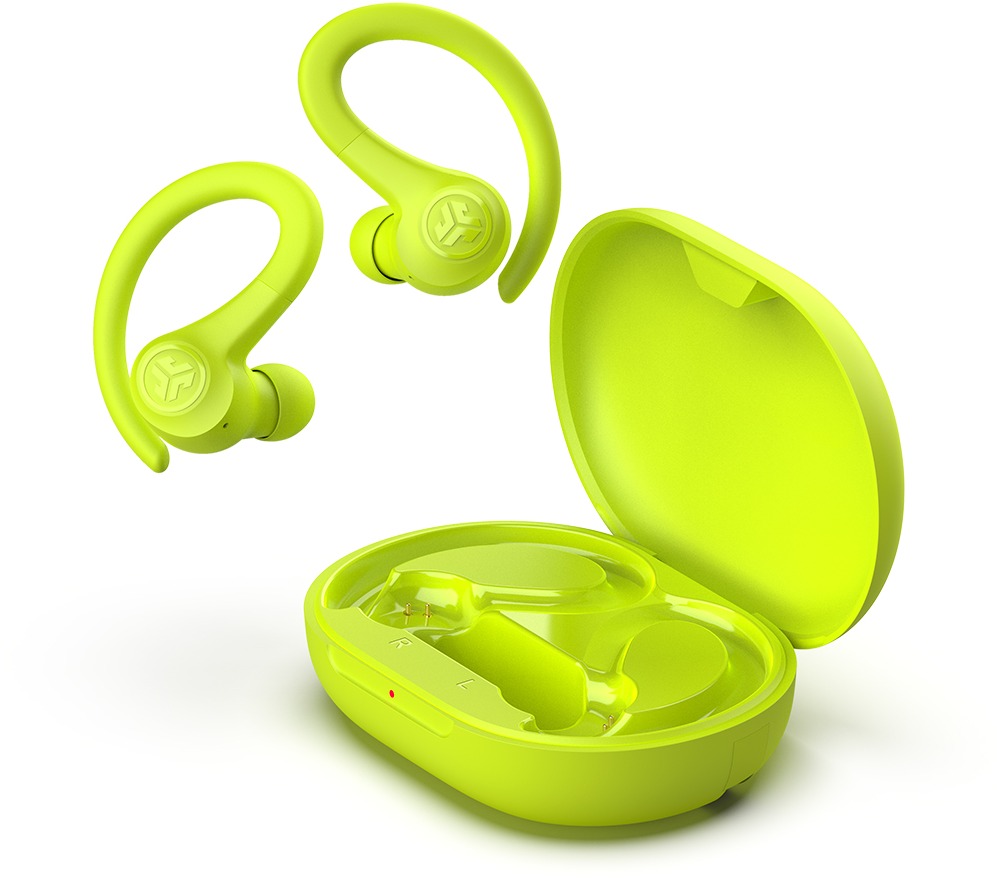 JLAB Go Sport+ True Wireless Headphones Neon Yellow
