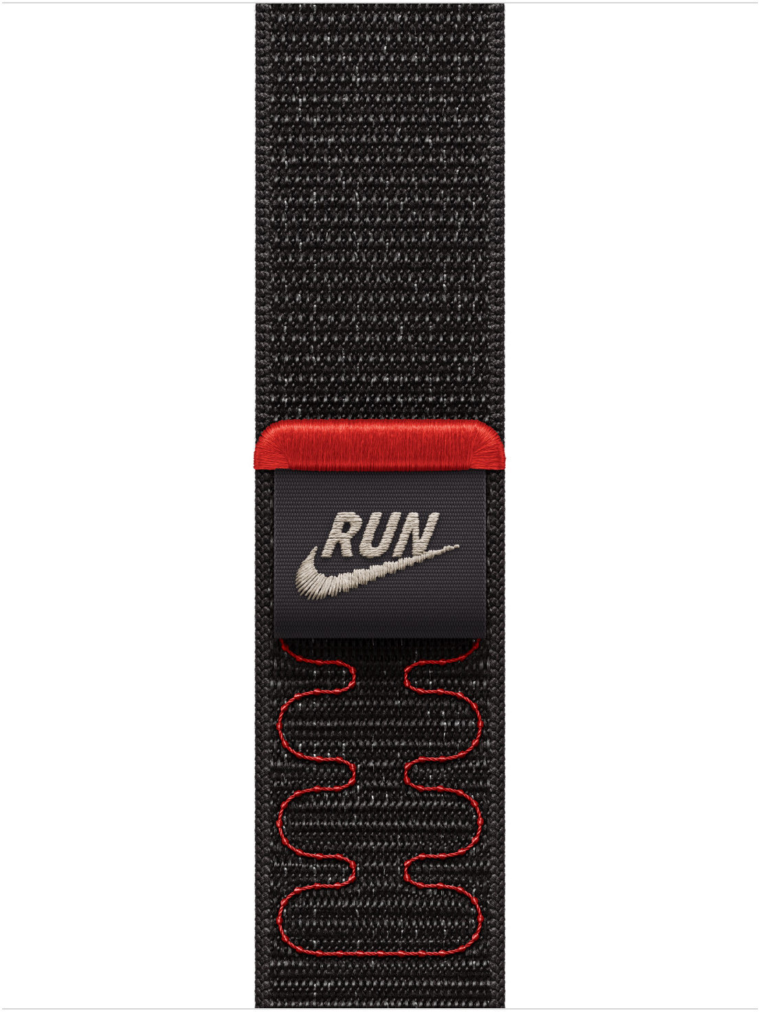 Apple Watch 42 mm Midnight Black prevliekací športový remienok Nike