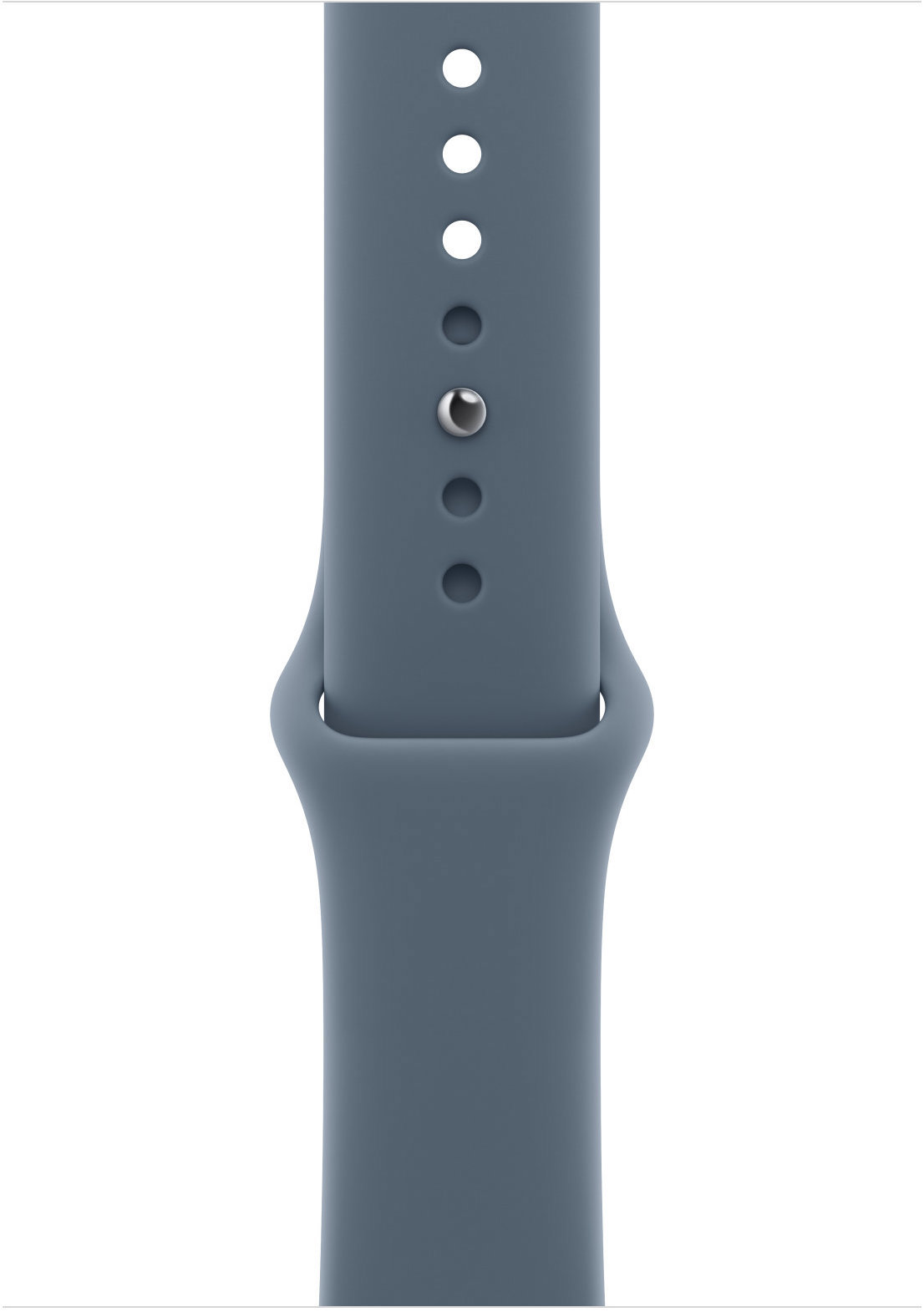 Apple Watch 46 mm oceľovo modrý športový remienok – S/M