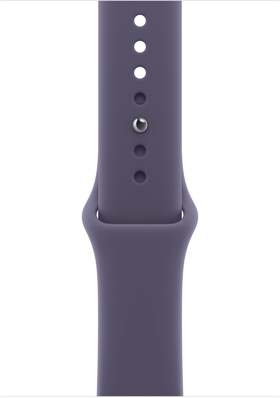 Apple Watch 46 mm hmlovo fialový športový remienok – M/L