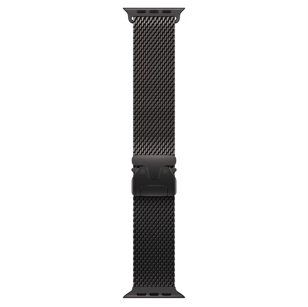 Apple Watch 49mm milánský tah z černého titanu - Large