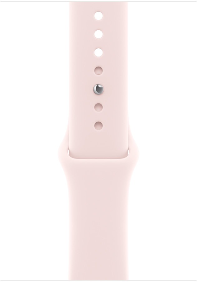 Apple Watch 46 mm jemne ružový športový remienok – M/L