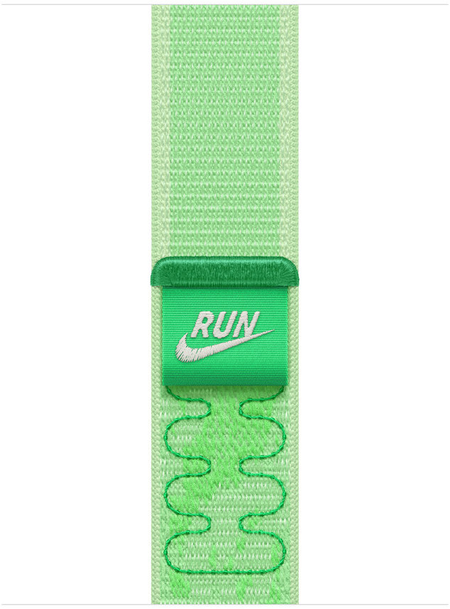 Apple Watch 46mm Green Spark provlékací sportovní řemínek Nike