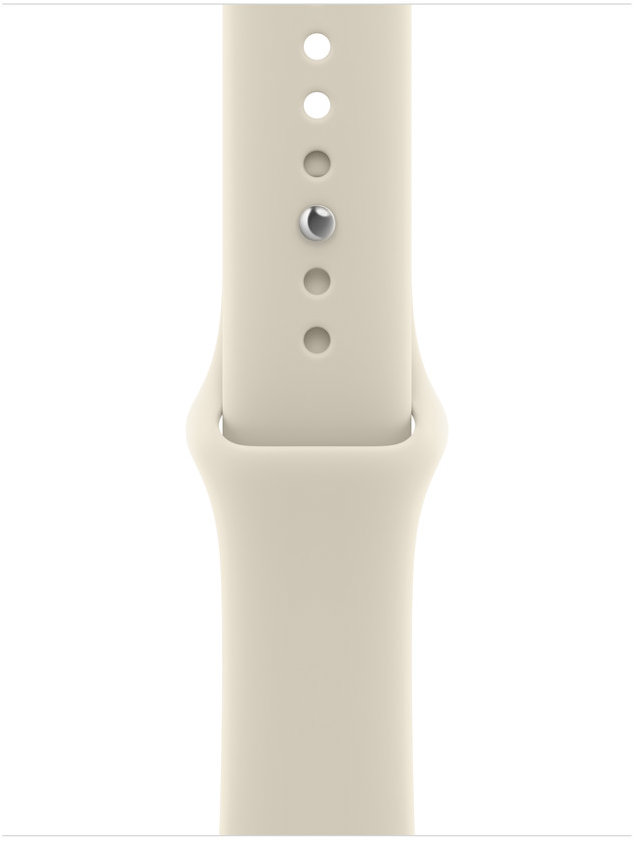 Apple Watch 46mm pískový sportovní řemínek - M/L