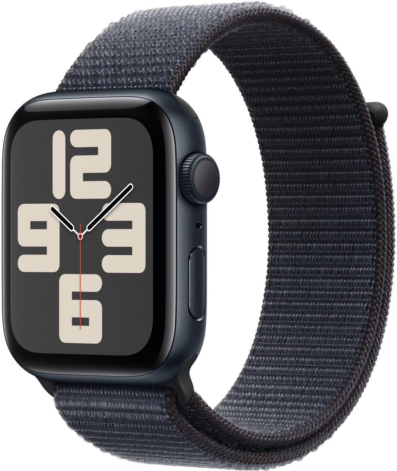 Apple Watch SE Cellular 40 mm Tmavo atramentový hliník s Atramentovo fialovým športovým remienkom