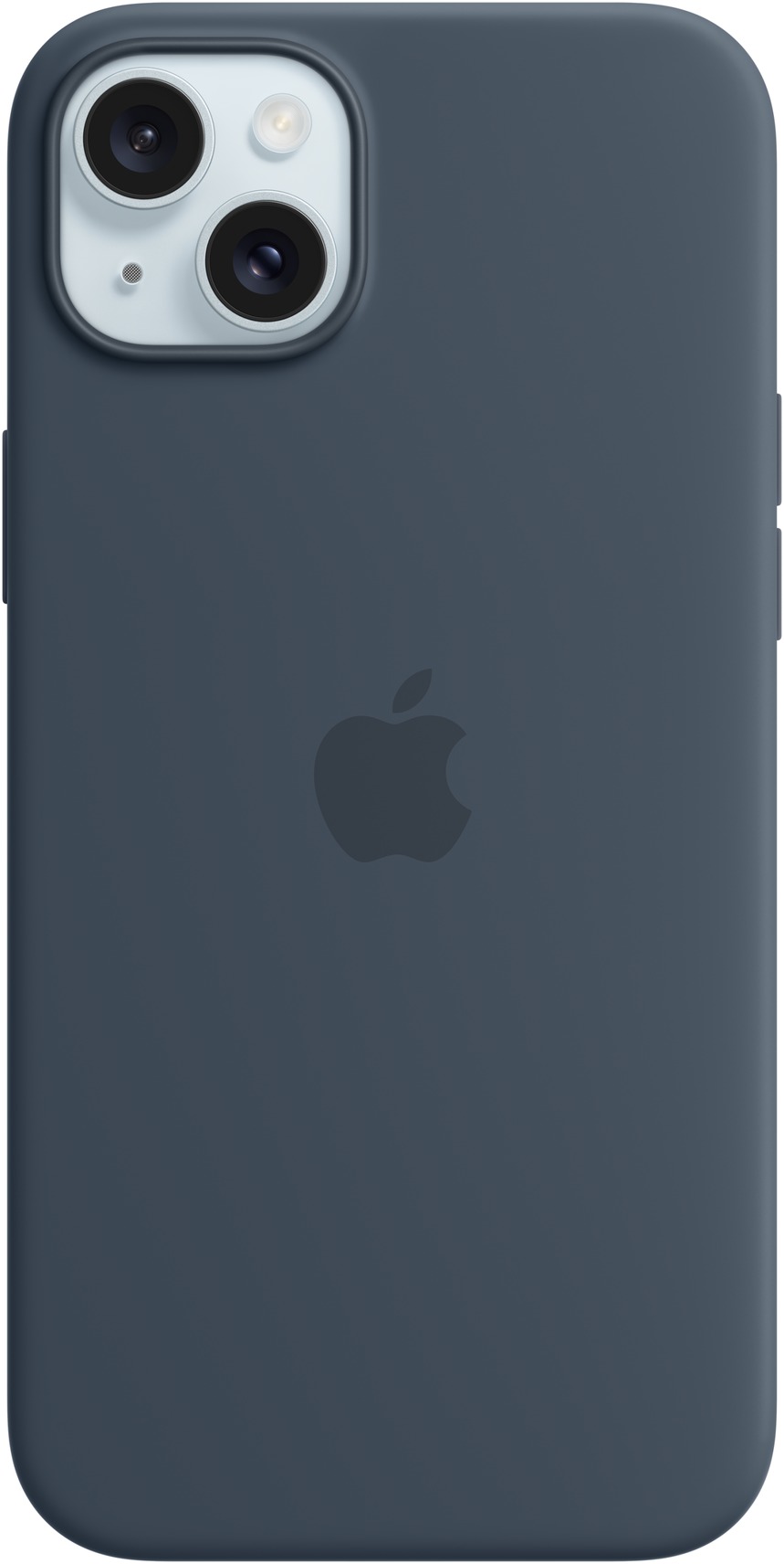 Apple iPhone 15 Plus Silikónový kryt s MagSafe búrkovo modrý