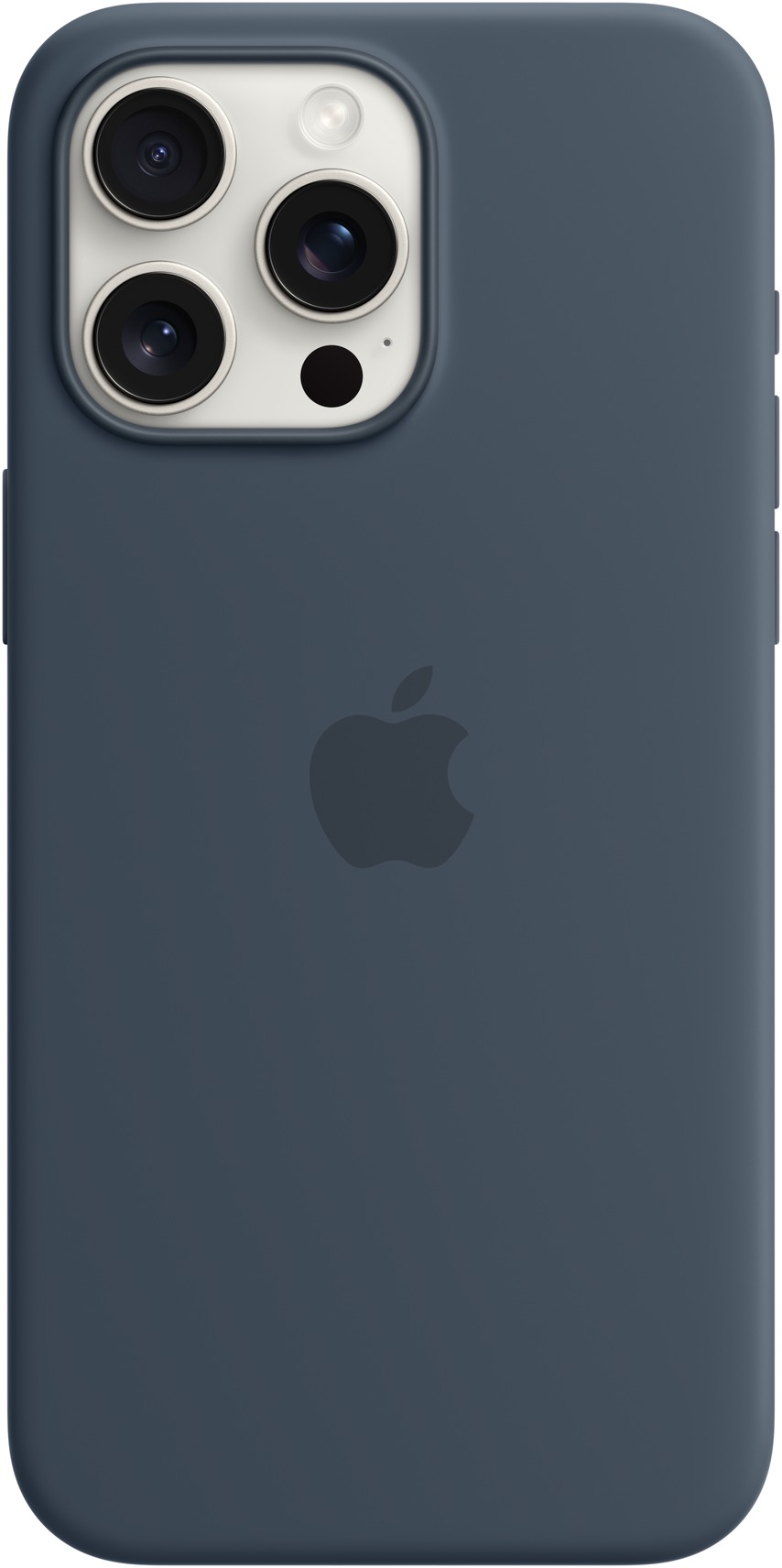 Apple iPhone 15 Pro Max Silikónový kryt s MagSafe búrkovo modrý