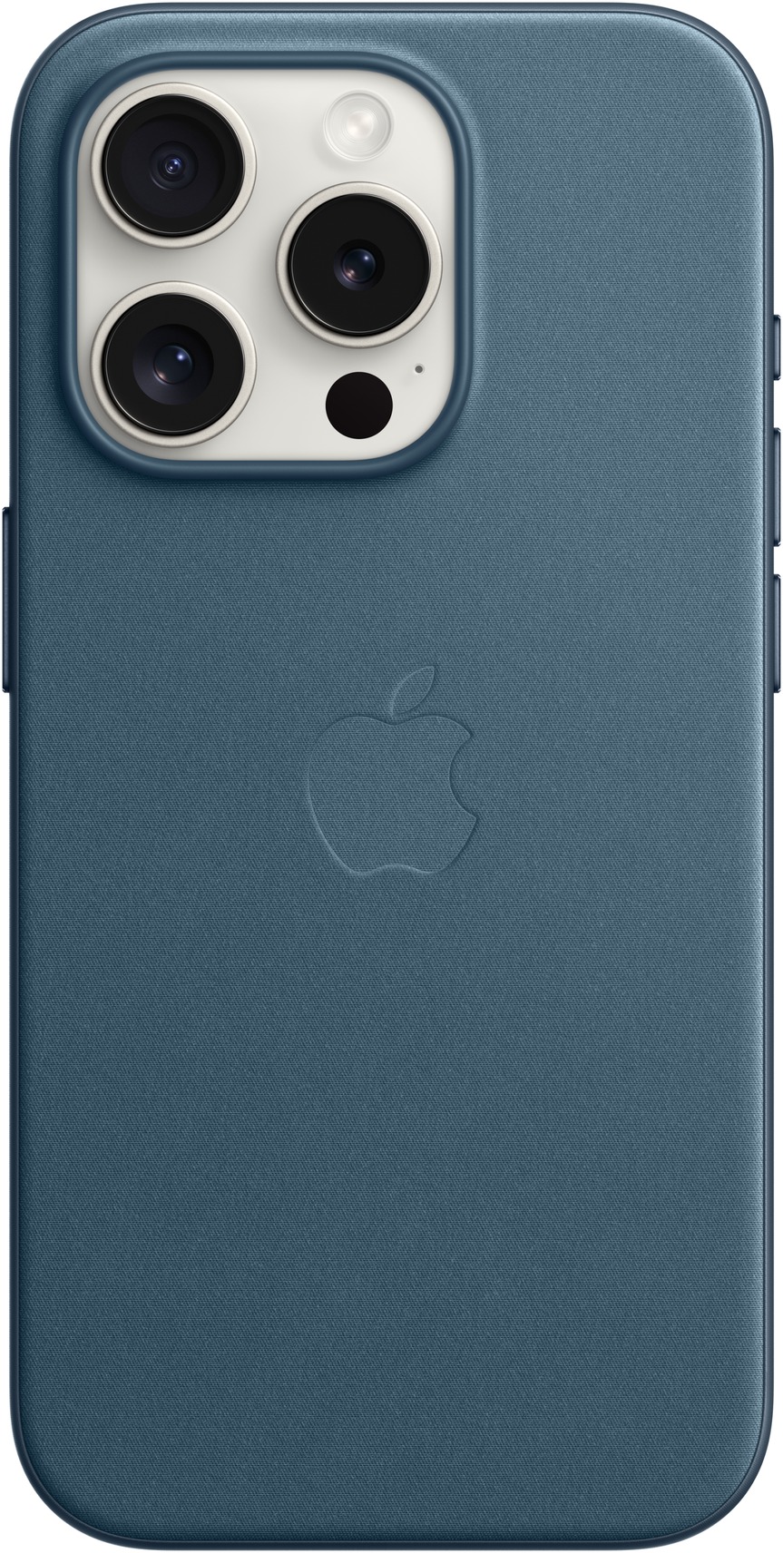 Apple iPhone 15 Pro Kryt z tkaniny FineWoven s MagSafe tichomorsky modrý