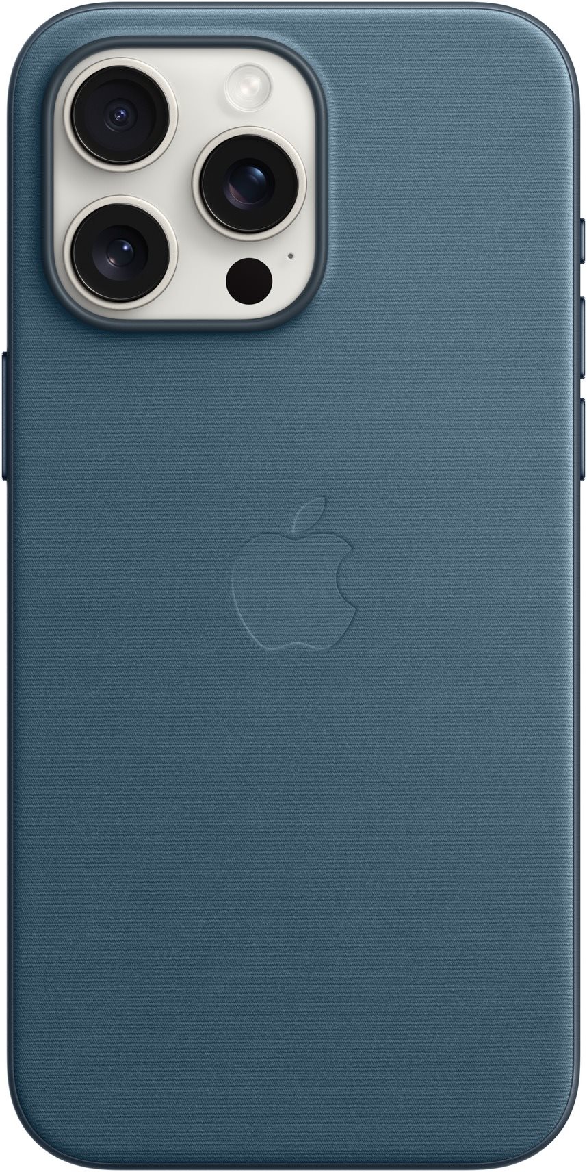 Apple iPhone 15 Pro Max Kryt z tkaniny FineWoven s MagSafe tichomorsky modrý