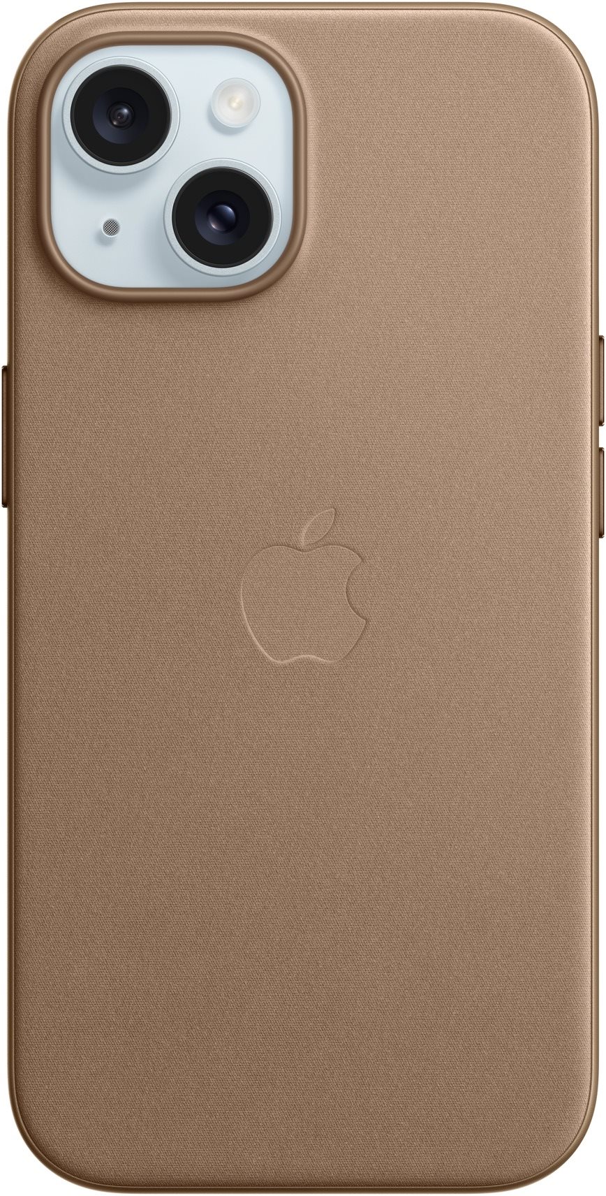 Apple iPhone 15 Kryt z tkaniny FineWoven s MagSafe dymový