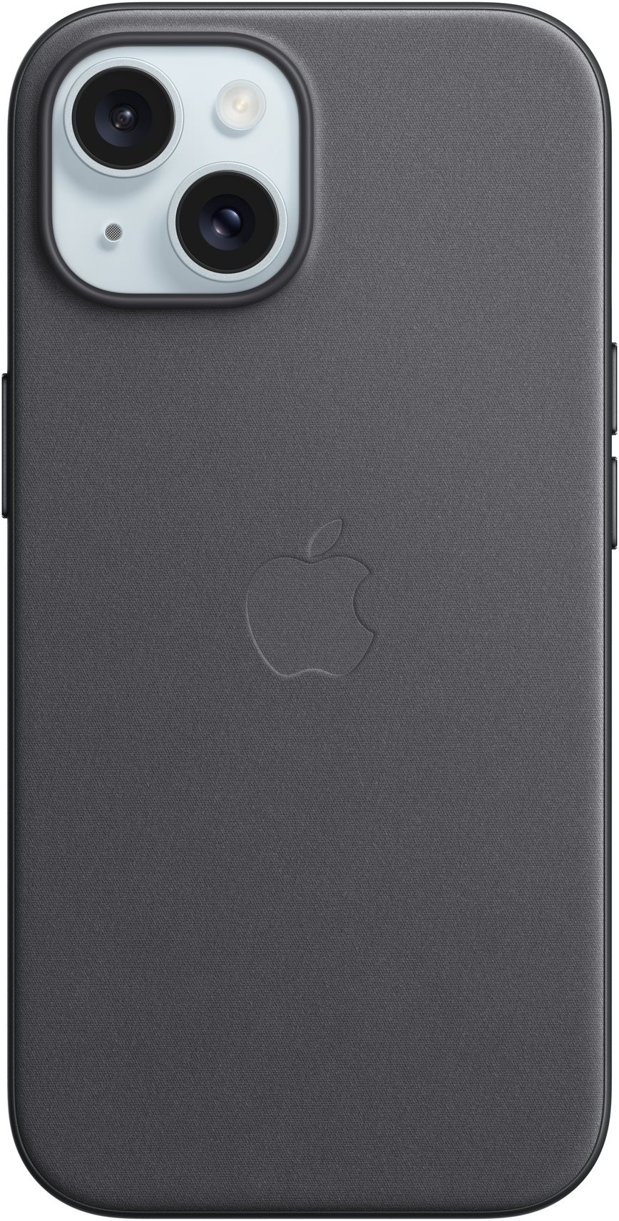 Apple iPhone 15 Kryt z tkaniny FineWoven s MagSafe čierny