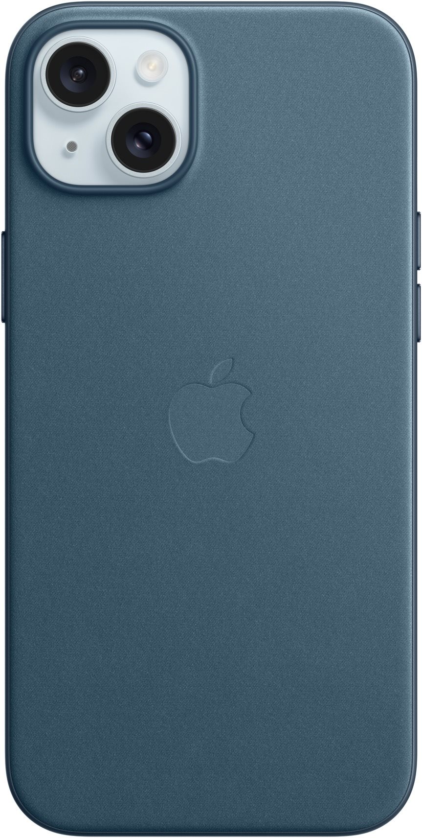 Apple iPhone 15 Plus z tkaniny FineWoven s MagSafe tichomorsky modrý