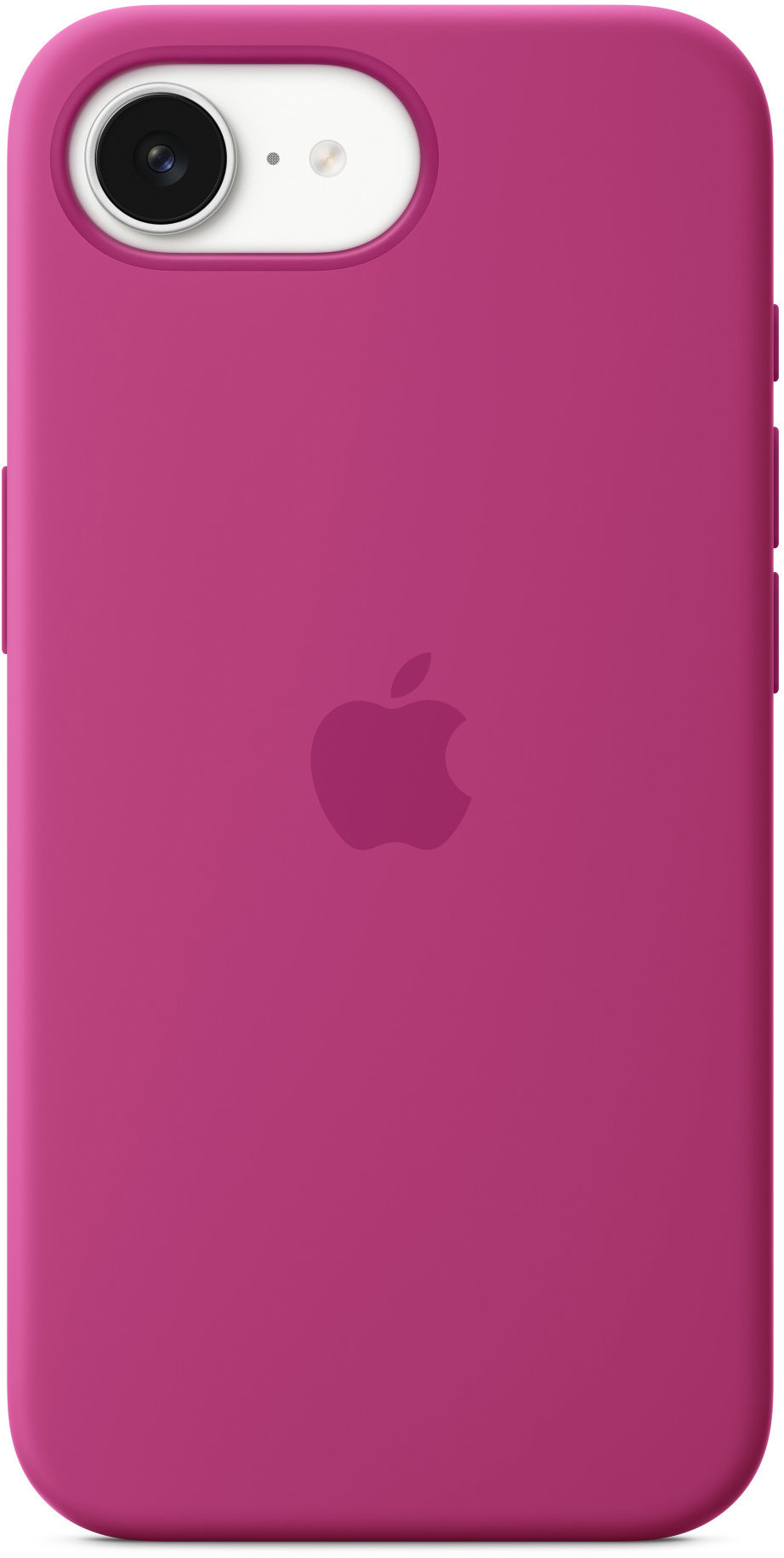 Apple Silikónový kryt na iPhone 16e fuksiový