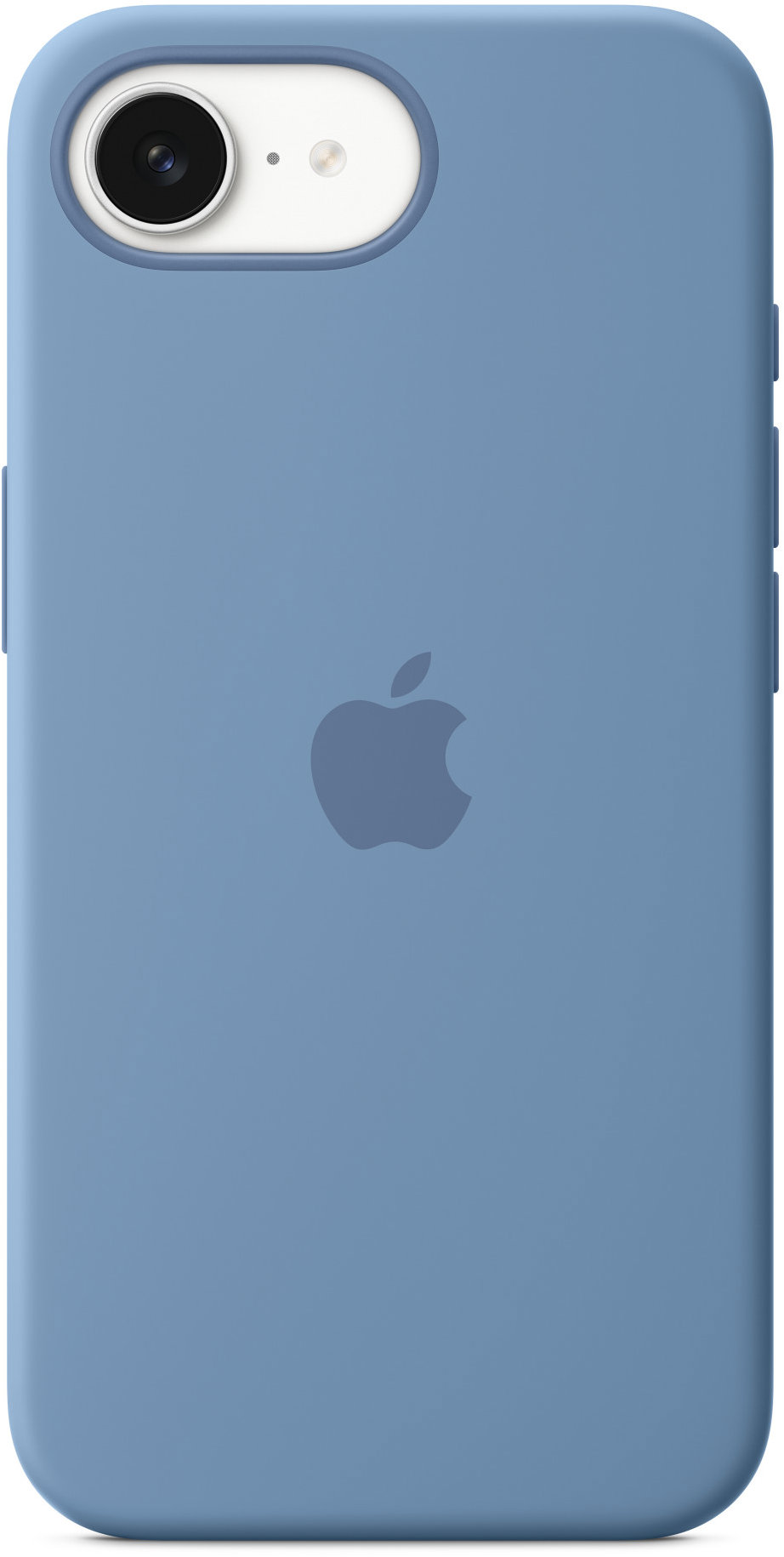 Apple Silikónový kryt na iPhone 16e ľadovo modrý