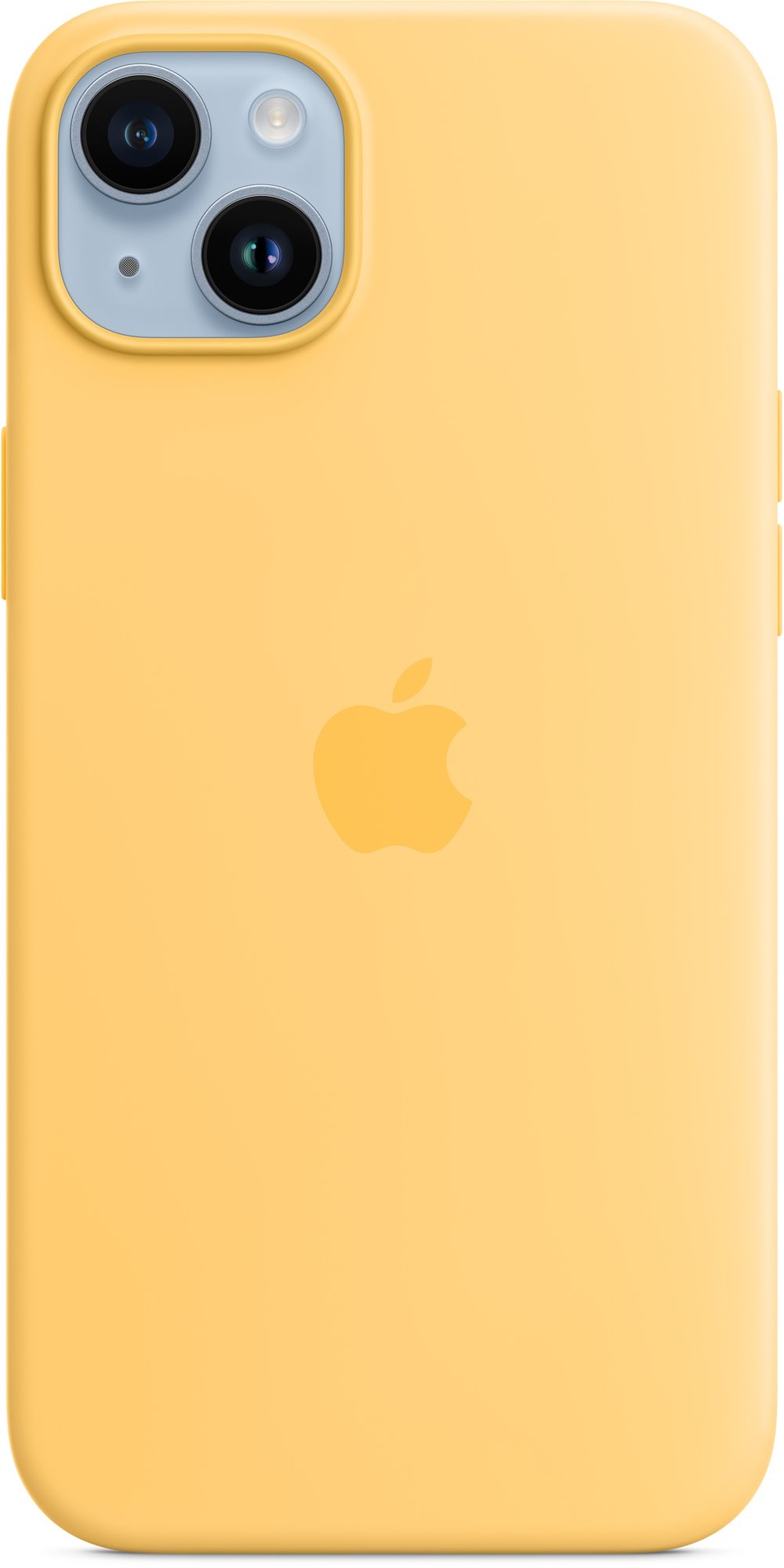Apple iPhone 14 Plus Silikónový kryt s MagSafe slniečkovo žltý