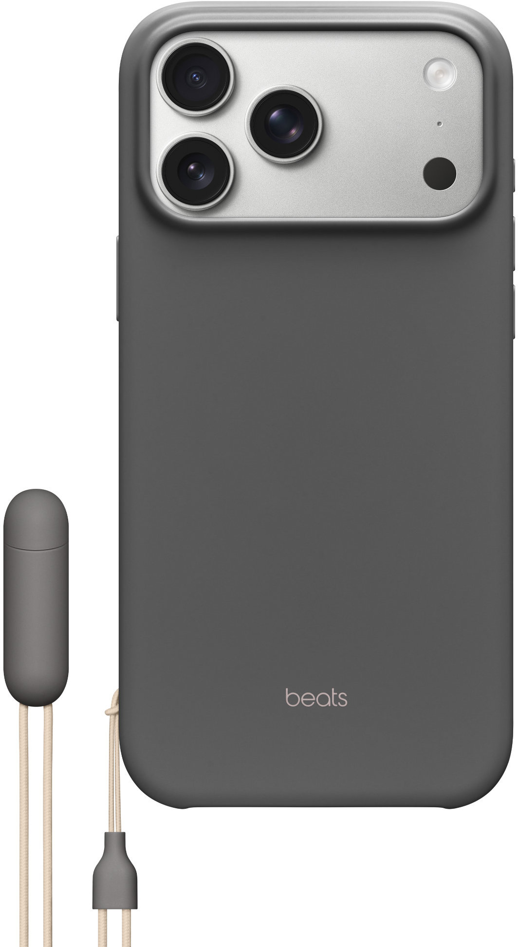 iPhone Kryt Beats so stojanom na iPhone 17 Pro Max s MagSafe a ovládačom fotoaparátu granitovo sivý
