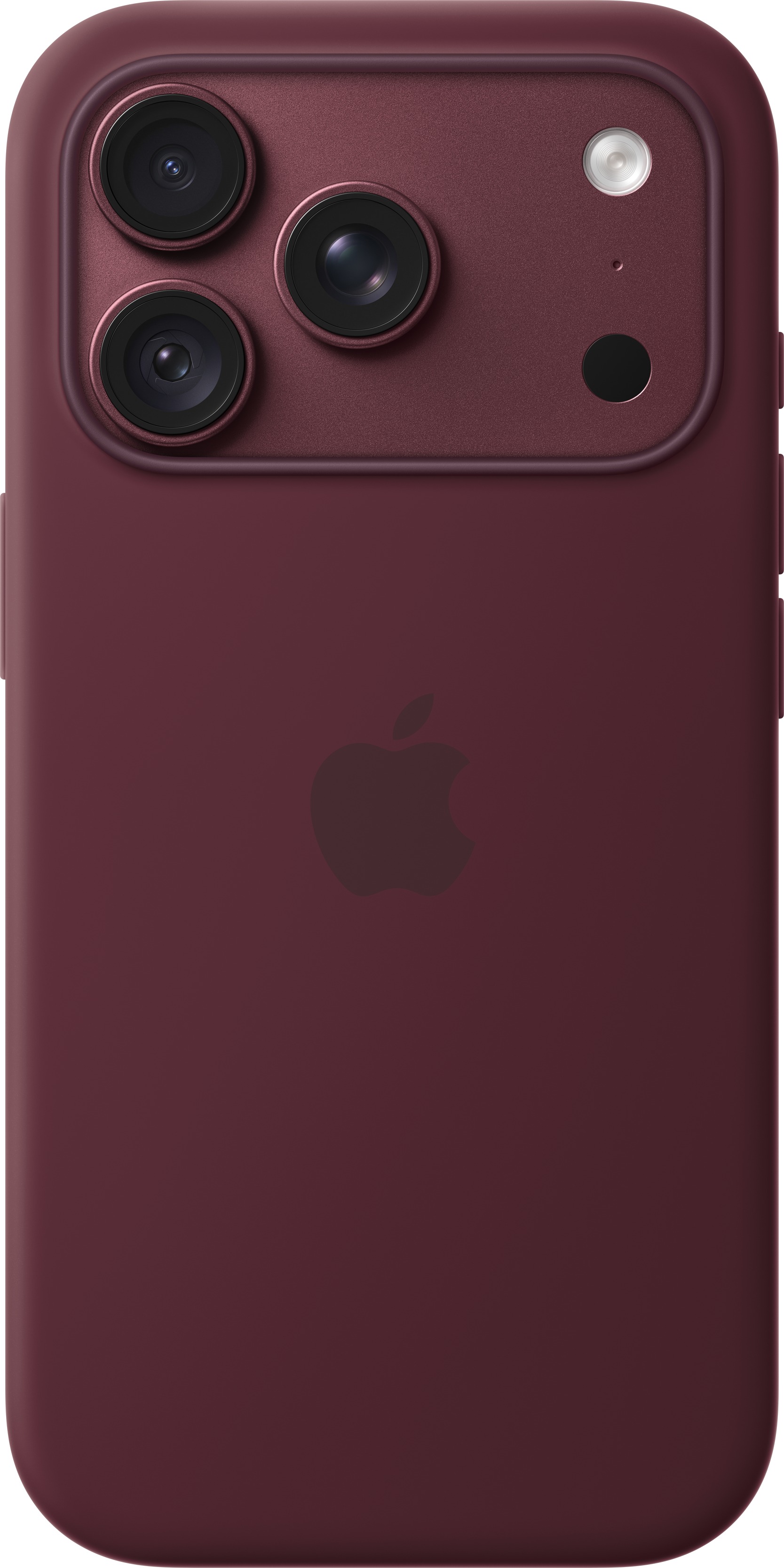 Apple Silikónový kryt s MagSafe na iPhone 18 Pro Burgundy