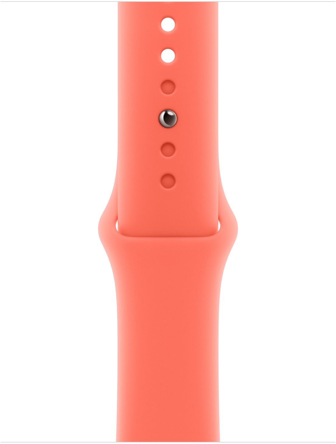Apple Watch 42 mm mandarínkový športový remienok – S/M