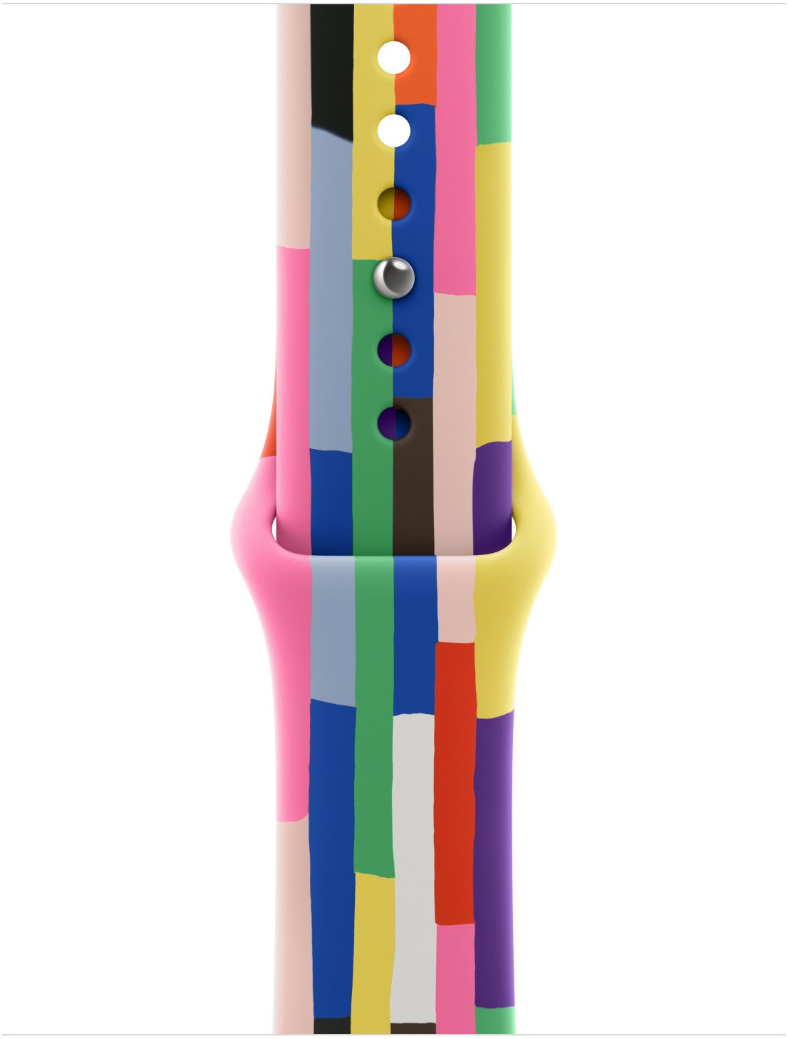 Apple Watch 42 mm športový remienok Pride Edition – M/L