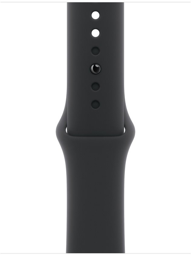 Apple Watch 42 mm čierny športový remienok – S/M
