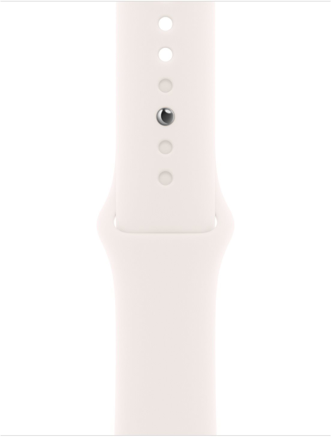 Apple Watch 42 mm svetlo červený športový remienok – M/L