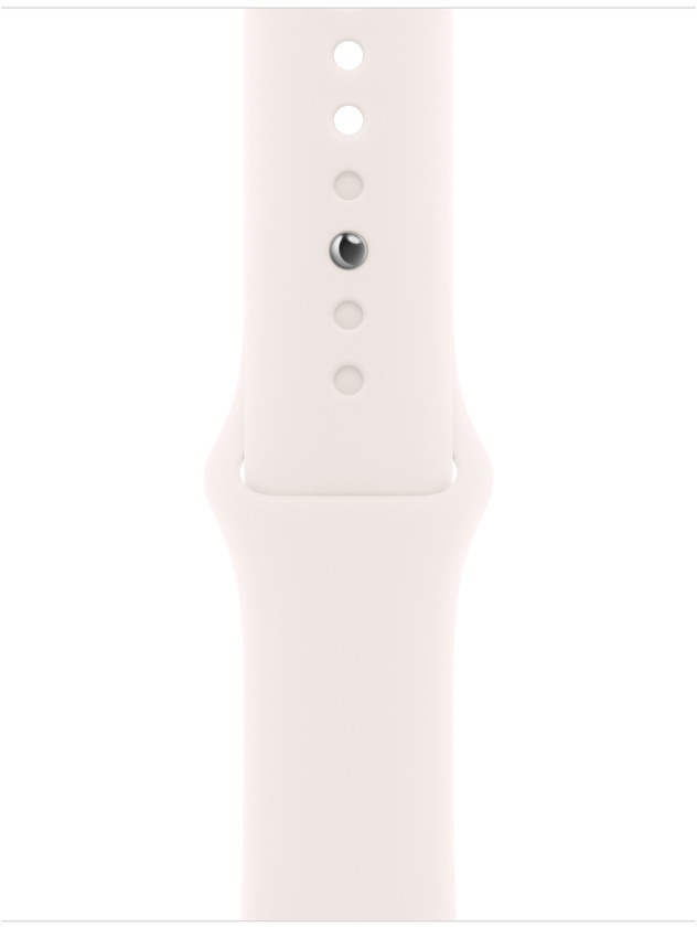 Apple Watch 40 mm svetlo červený športový remienok – S/M