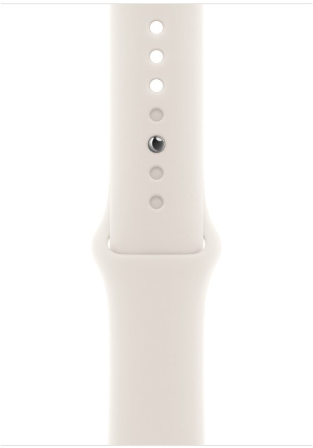 Apple Watch 46 mm hviezdno biely športový remienok – M/L