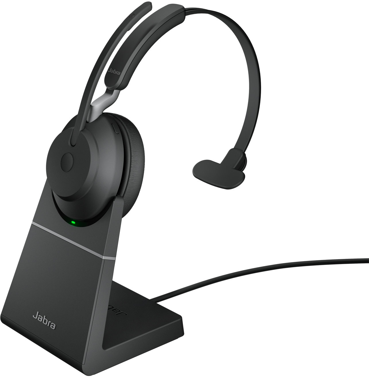 Jabra Evolve2 65, Link380/390a UC Mono Stand Black