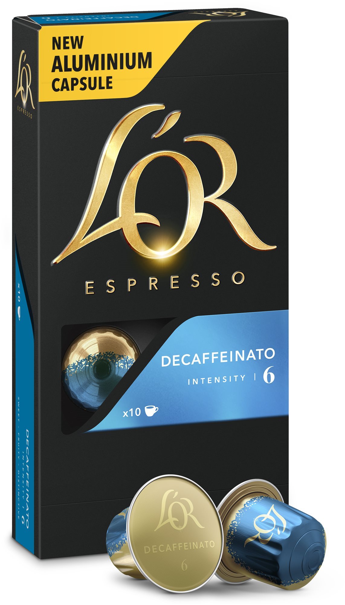 L'OR Espresso Decaffeinato 10 ks hliníkových kapsúl